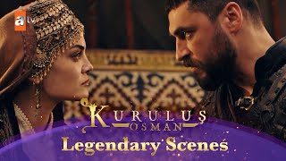 Kurulus Osman Urdu | Legendary Scenes - 498 | Maar dein mujhe!