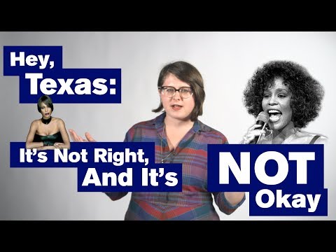 Daily Equality: Hey, Texas: It's Not Right, And It's NOT Okay