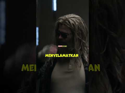 RUPANYA THOR BERHASIL MENYELAMATKAN IRON MAN DARI TAKDIR MENGERIKAN YANG DISEBABKAN THANOS DI MCU