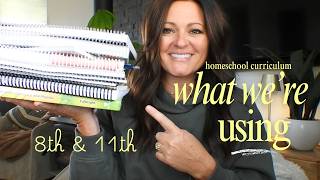 Homeschool Curriculum We're Using This Year || Middle & High School