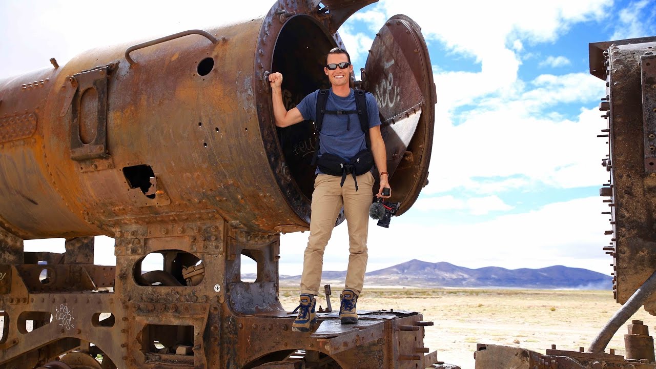 1950s TRAIN CEMETERY - Uyuni, Bolivia
