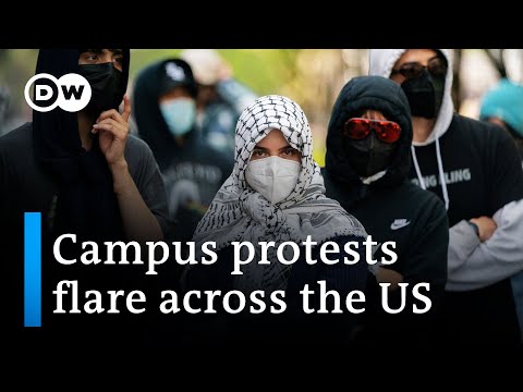 Activists occupy Columbia University building | DW News