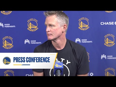 Steve Kerr Comments on James Wiseman's Injury | March 25, 2022 video clip