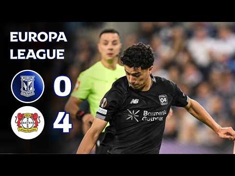 Lech Posen - Leverkusen | 0-4 | Zusammenfassung | <strong>Europa</strong> League 2026-27 | lech posen leverkusen