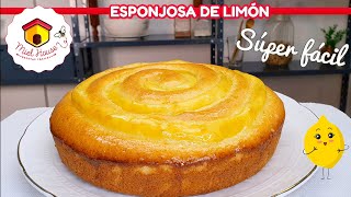 Torta de limón BIEN ESPONJOSA matera económica SUPER FACIL
