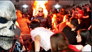MOTOQUEIRO FANTASMA NA MULTIDÃO E NAS RUAS - Ghost Rider New Prank