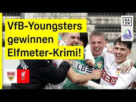 VfB Stuttgart U19 - Liverpool U19 | UEFA Youth League | DAZN Highlights