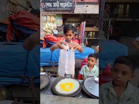 WOW😱Delicious Egg Chapti With Unlimited Vorta Selling #shorts #shortsvideo #food #foodie #shortsfeed