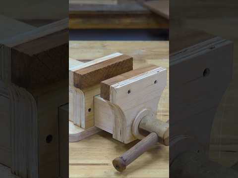 Create Your Own Wooden Vise From Scratch form woodworking (Part2) #DIY#woodworking #wood