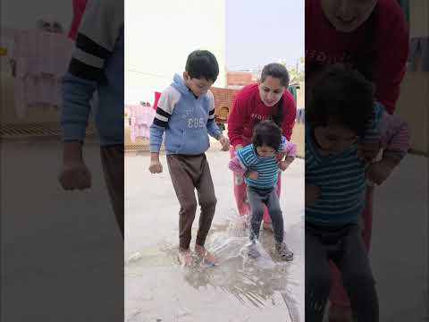 High jump on water balloon 🎈😯#viralvideo #viral#shorts