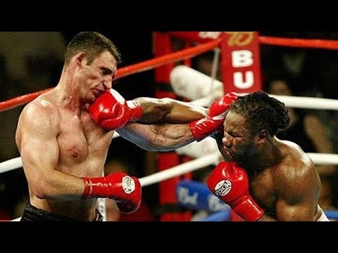 Лучшие моменты из боя. Виталий Кличко - Леннокс Льюис 2003год!