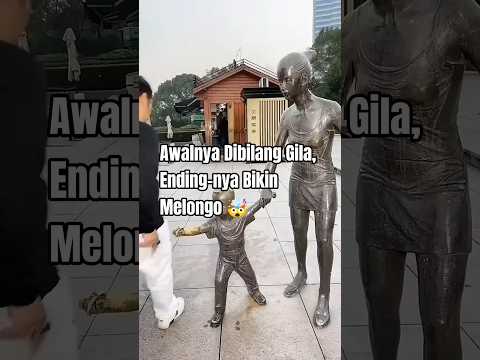 Patung Kotor Jadi Kinclong Sekejap Pakai Handuk Ajaib π±β¨ #ytshorts #youtubeshorts #viral #shorts