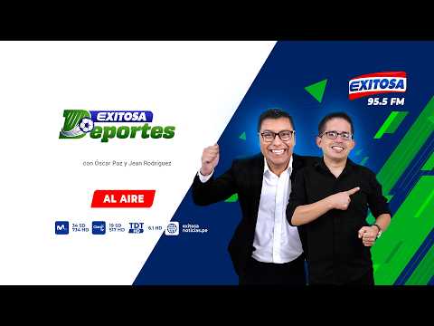 EXITOSA DEPORTES ⚽ con ÓSCAR PAZ, JEAN RODRÍGUEZ y CARLOS PANEZ - 14/07/26
