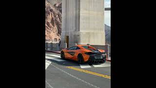 Just a McLaren rolling across Hoover Dam #Shorts