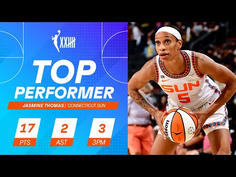 Jasmine Thomas Goes 3-For-4 From Deep, Finishes With 17 PTS In Big Win (September 11, 2021)