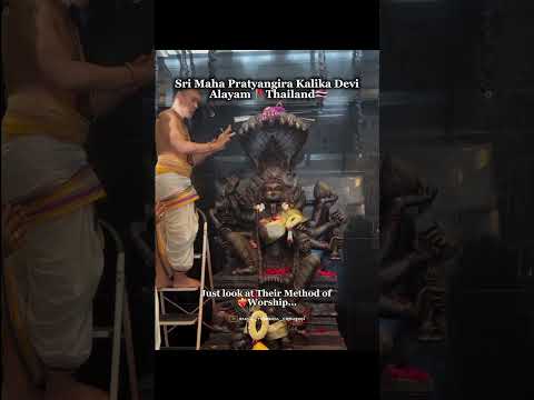 🚩Sri Maha Pratyangira Kalika Devi❤️‍🔥 Thailand #ytshorts #shorts #thailand