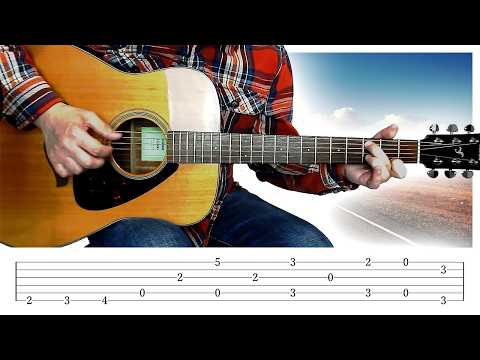 Dusty Roads [Blues-Rock | Fingerstyle] Guitar Lesson w/ Tabs!