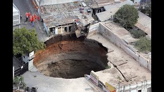 SNIPPET: "UNDERSTANDING THE EFFECTS OF A GREAT EARTHQUAKE - SINKHOLES"