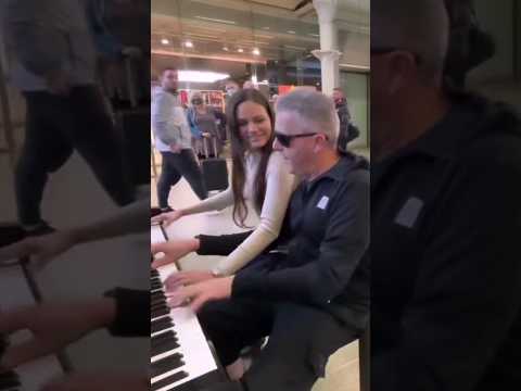 Boogie Woogie Queen Rocks The Public Piano