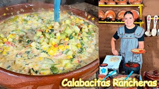 Calabacitas con Crema Bien Rancheras | Receta Casera y Fácil