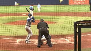 Trayce Thompson moonshot. Dodgers v. Rays. May 28, 2023