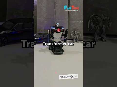 Transformer Car #robot car🚗🤖 #TransformerToy #ConvertibleCarFun#kidslearning