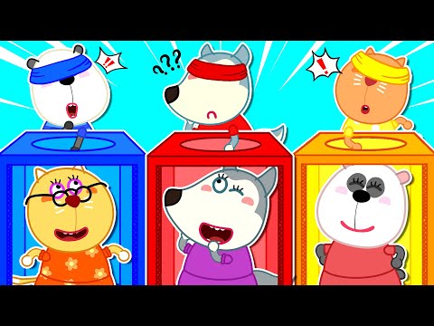 Where Is Mommy Wolf? Don't Choose the Wrong Mommy in Mystery Box | Series About Mommy Wolf Family