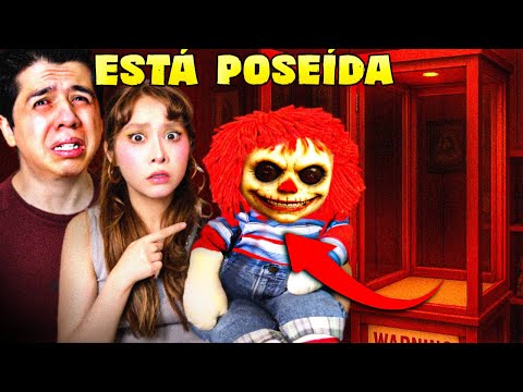 😱 ANNABELLE MUÑECA MALDITA.. TODAS LAS MENTIRAS 👻 ENTRÓ A MI CASA y la CAPTÉ EN CÁMARA