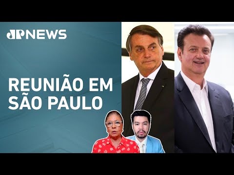 Bolsonaro pede a Gilberto Kassab apoio ao projeto da anistia; Dora Kramer e Kobayashi comentam