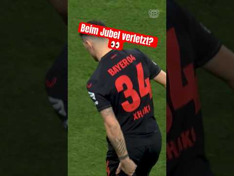 Granit #Xhaka nimmt mit seinem ersten Tor für die #Werkself alle hops ?