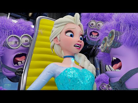 Elsa Frozen - Face The Evil Minions!