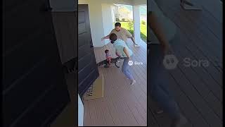 Craziest moment caught on camera 😂