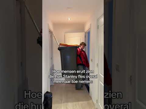 Iedereen met een Staley fles: