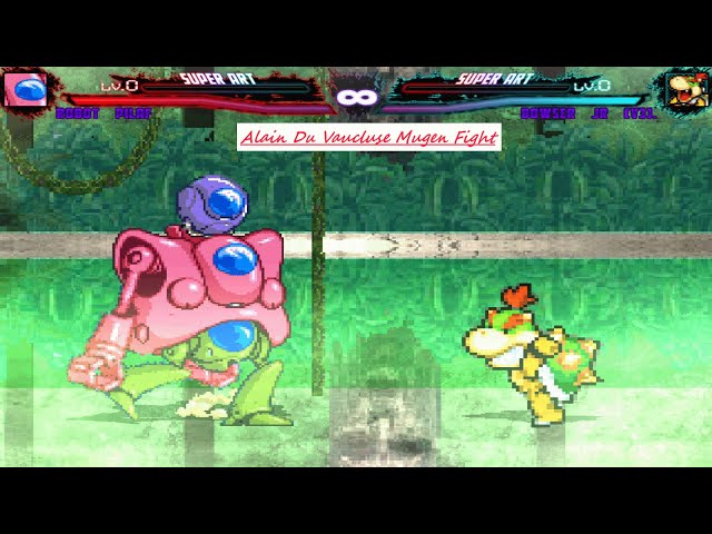 Mugen : Pilaf Machine Vs Bowser Jr (Two Battle) (Request)