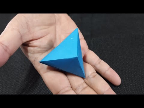 Cara Membuat Hexahedron Spinner dari Kertas Origami yang Mudah