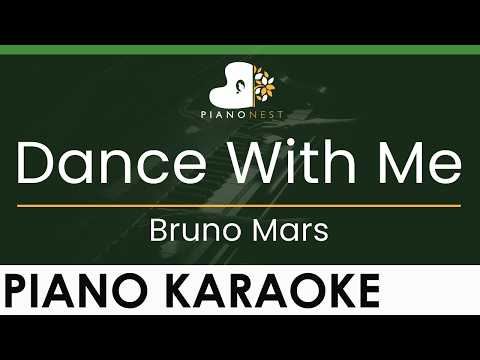 Bruno Mars – Dance With Me – LOWER Key (Piano Karaoke Instrumental)