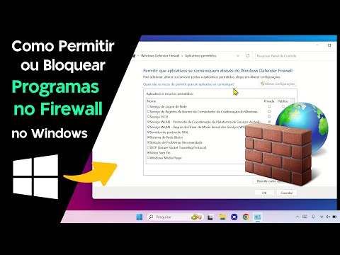 Como Permitir/Bloquear Programas no FIREWALL do Windows