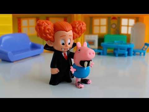 Pig George é vira um Vampiro - Novos Episodios da Familia Peppa Completo - Em Portugues Clube Kids