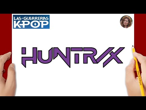 Cómo dibujar a HUNTRIX | Las Guerreras KPop Dibujos | Dibujos Felices