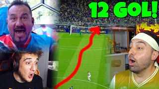 PES EKİP 12 GOLLE GERİ DÖNDÜ! RAKİPLER ŞOK ETTİ! | EMRECAN-ÜMİDİ-SESEGEL