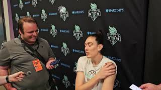 Breanna Stewart on Facing Sandy Brondello & Nyara Sabally in Emotional Reunion