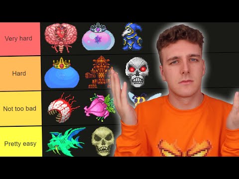 Ranking Every Boss in Terraria based on Difficulty!