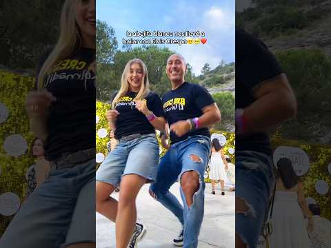 Abeja Blanca de Elvis Crespo en Marbella antes del concierto  #pareja #elviscrespo