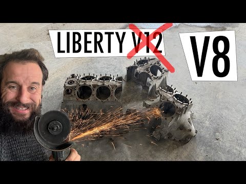 CUTTING THE V12 IN HALF!!