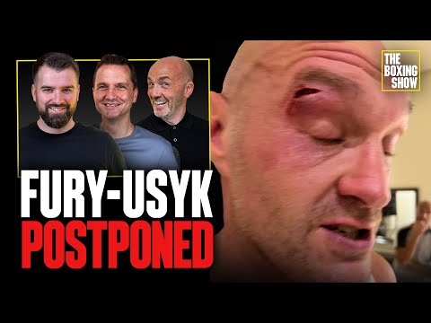 Fury vs usyk postponed | the boxing show reacts