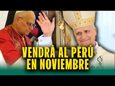 ¿Cuál será su ruta?: El Papa León XIV llegará al Perú en noviembre, confirma el presidente Balcázar