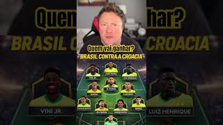 Grande jogo Brasil vs Croácia. Quem ganha? #brasil #seleçãobrasileira #futebol