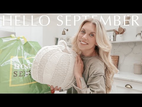 HELLO SEPTEMBER | Garden Transformation & Homesense Haul