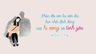 Đừng mất hi vọng với tình yêu