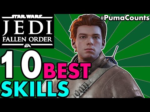 10 BEST SKILLS in STAR WARS: JEDI FALLEN ORDER (All The Best FORCE POWERS in SKILL TREE) #PumaCounts